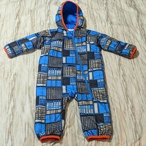 Patagonia Baby Reversible Puff-Ball Bunting